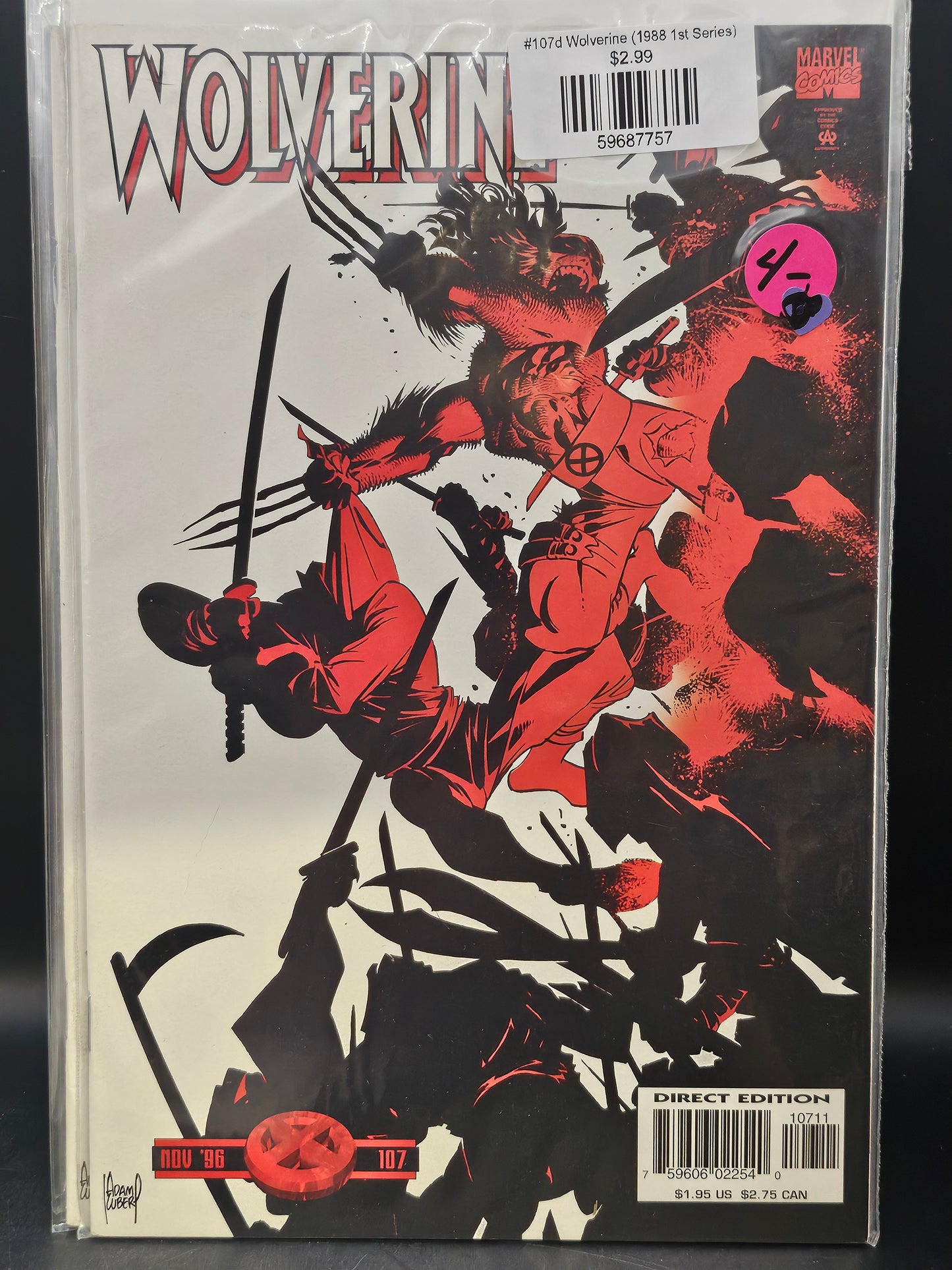#107d Wolverine (1988 1st Series)