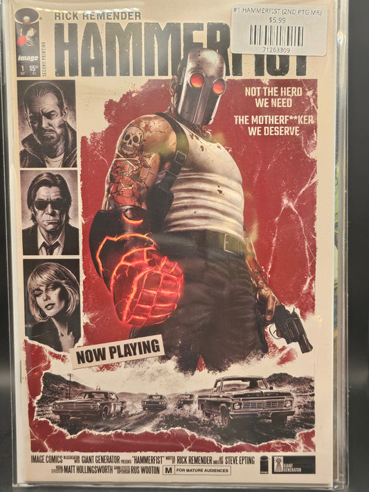 #1 HAMMERFIST (2ND PTG MR)