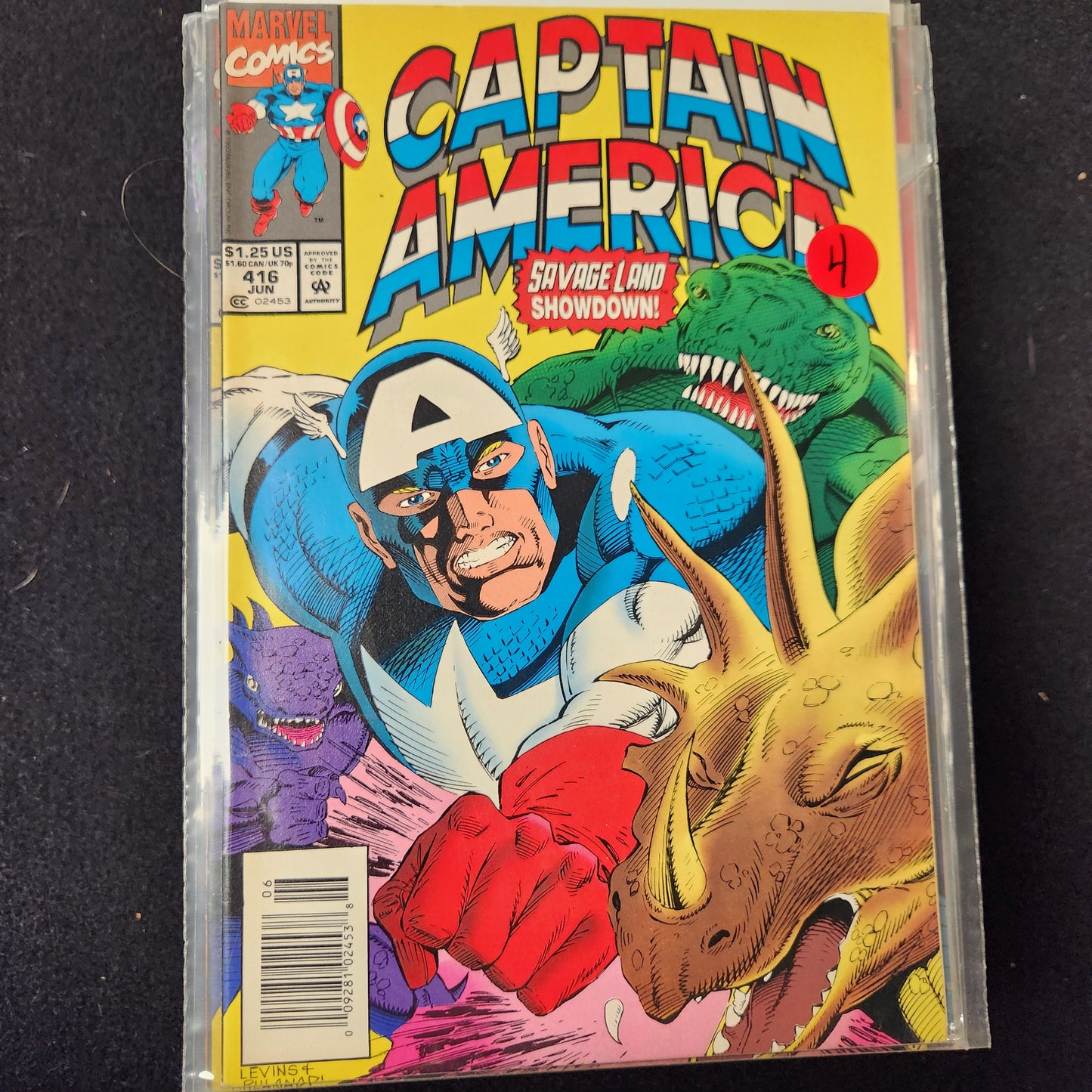 Captain America – Marvel – 1968–1996 – Volume 1 – Ongoing Series – #416