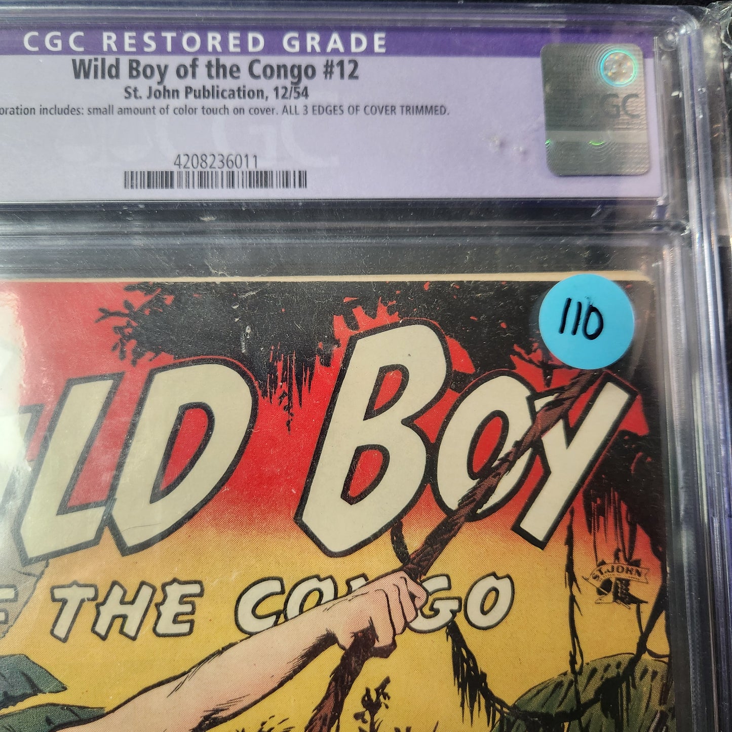 Wild Boy of the Congo Slab #12 (1954)