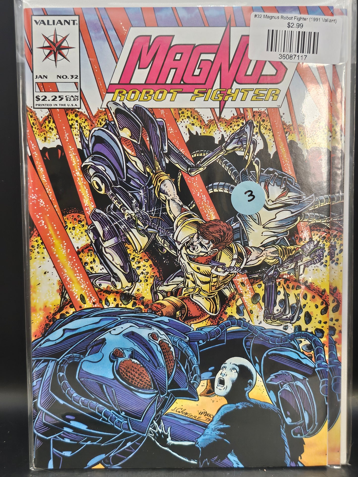 #32 Magnus Robot Fighter (1991 Valiant)