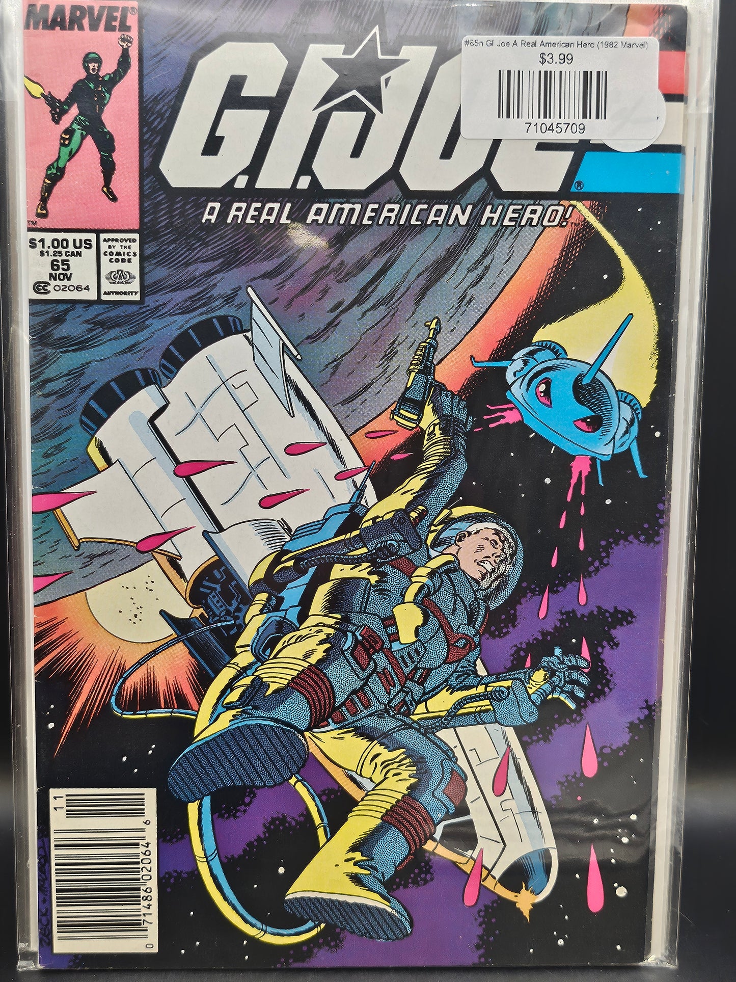 #65n GI Joe A Real American Hero (1982 Marvel)