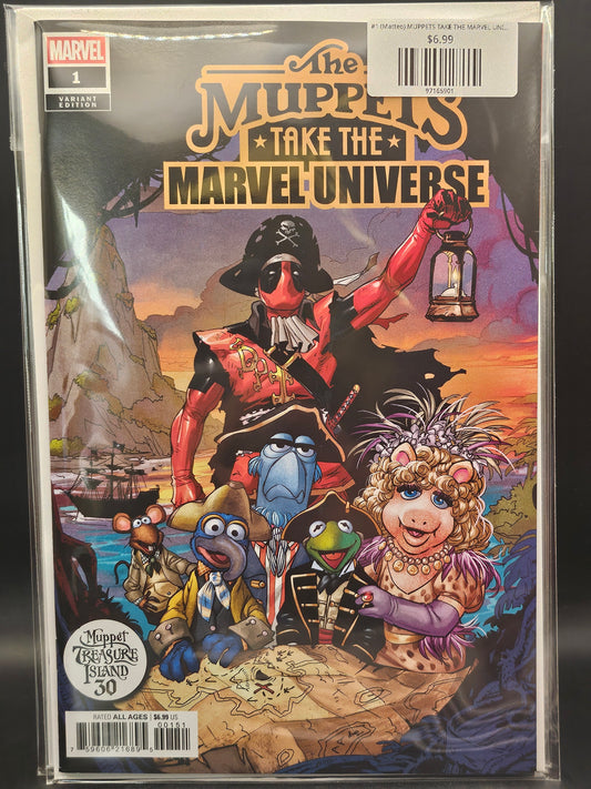 #1 (Matteo) MUPPETS TAKE THE MARVEL UNIVERSE (MATTEO LOLLI MUPPET TREASURE ISLAND 30TH ANNIVERSARY VARIANT)