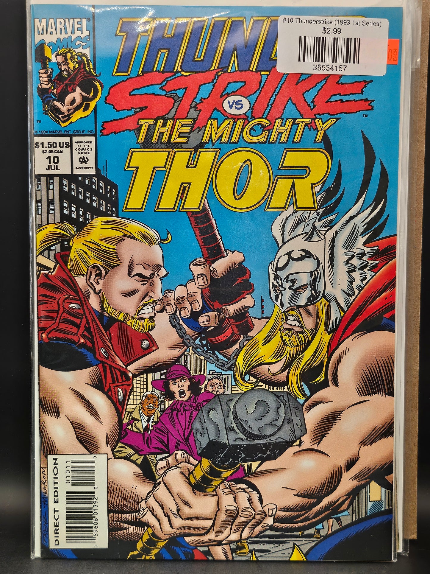 #10 Thunderstrike (1993 1st Series)