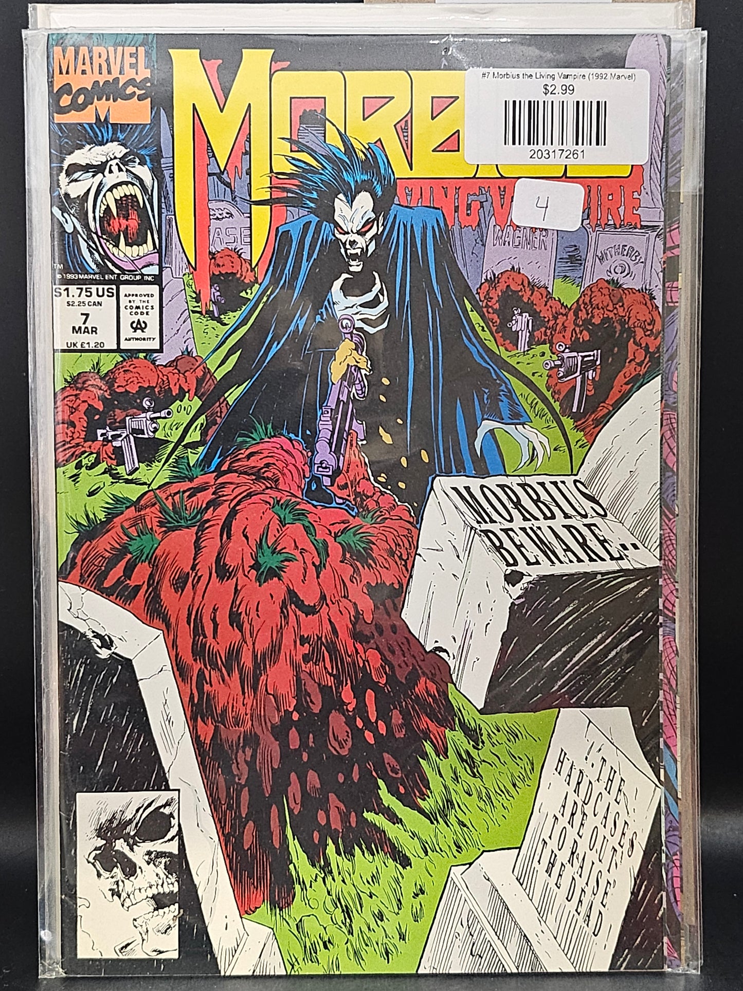 #7 Morbius the Living Vampire (1992 Marvel)