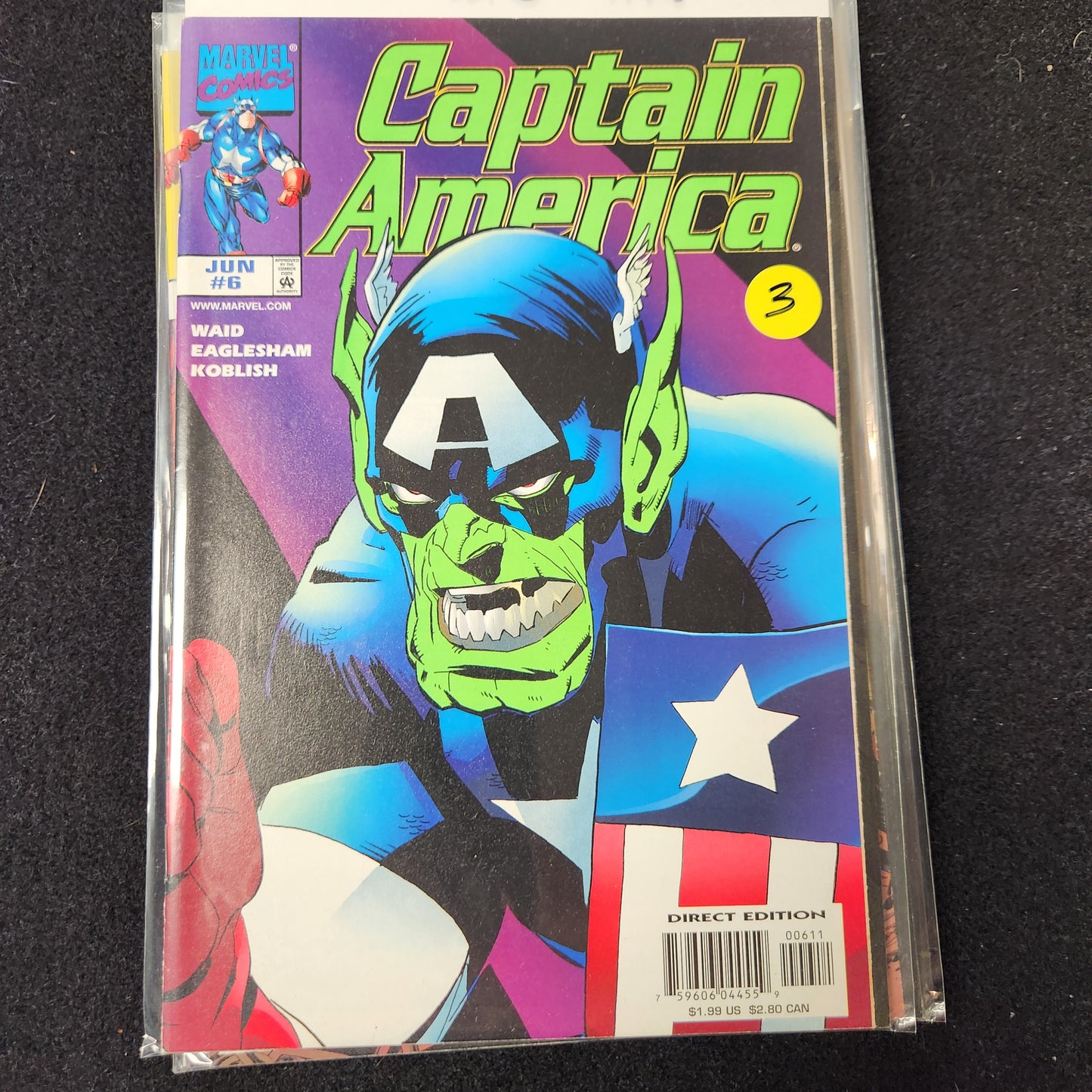 Captain America – Marvel – 1998–2002 – Volume 3 – Ongoing Series – #6