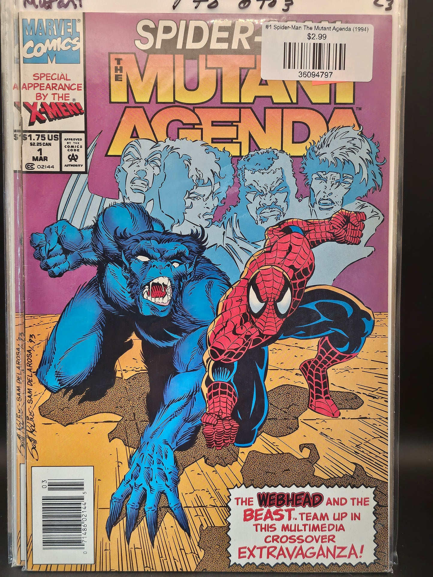 #1 Spider-Man The Mutant Agenda (1994)