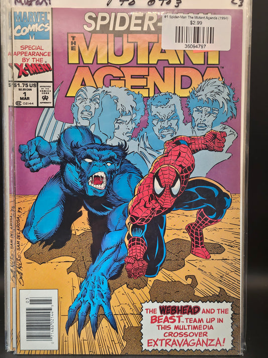 #1 Spider-Man The Mutant Agenda (1994)