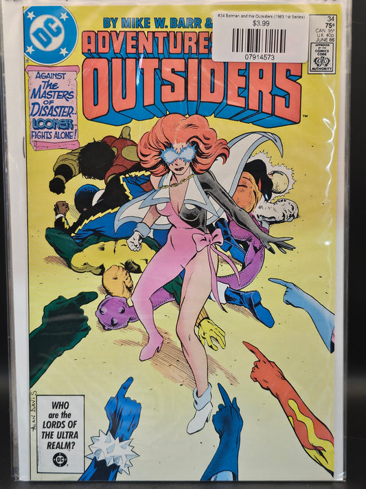 #34 Batman and the Outsiders (1983 1st Series)