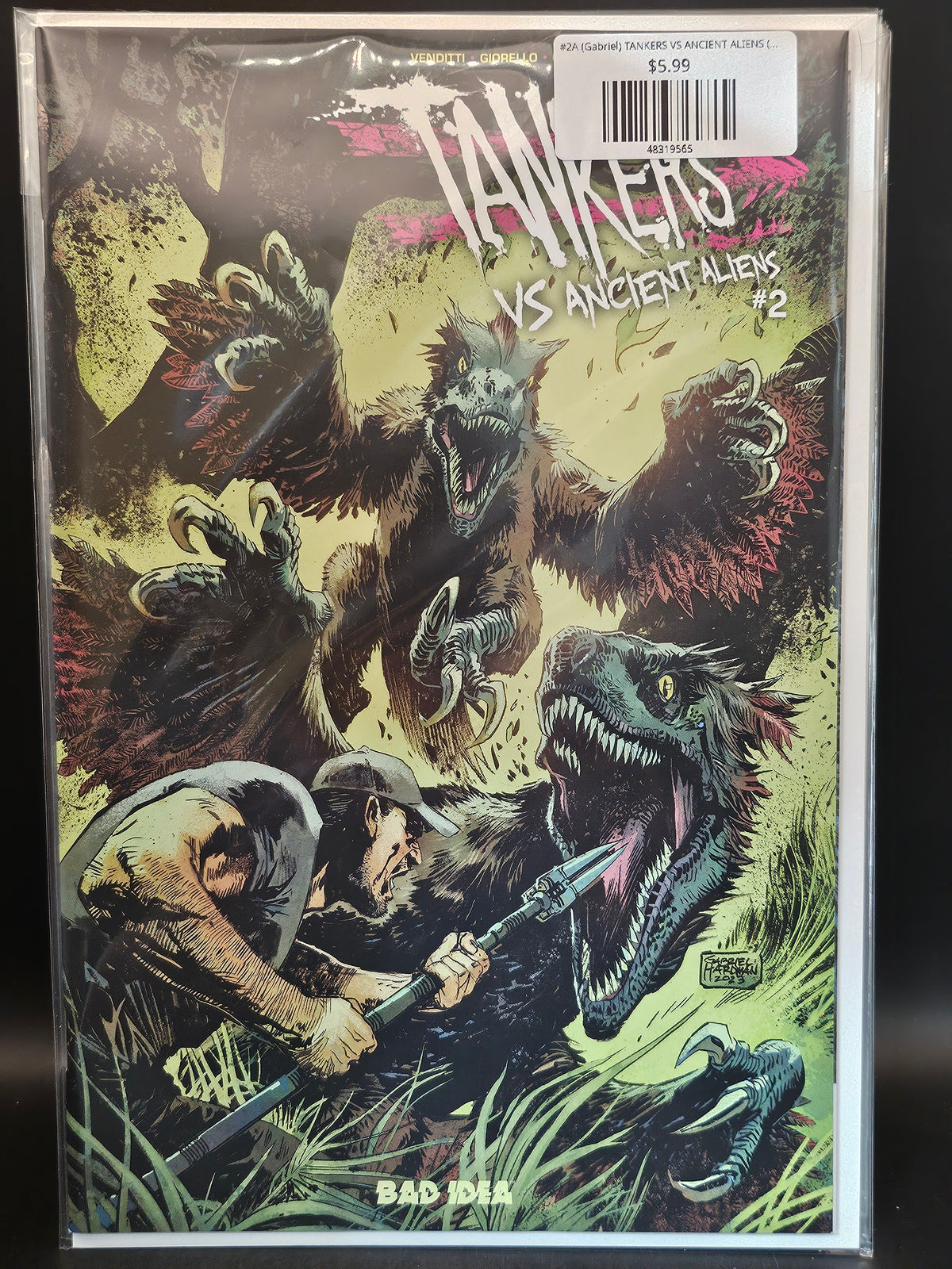#2A (Gabriel) TANKERS VS ANCIENT ALIENS (OF 4 GABRIEL HARDMAN)