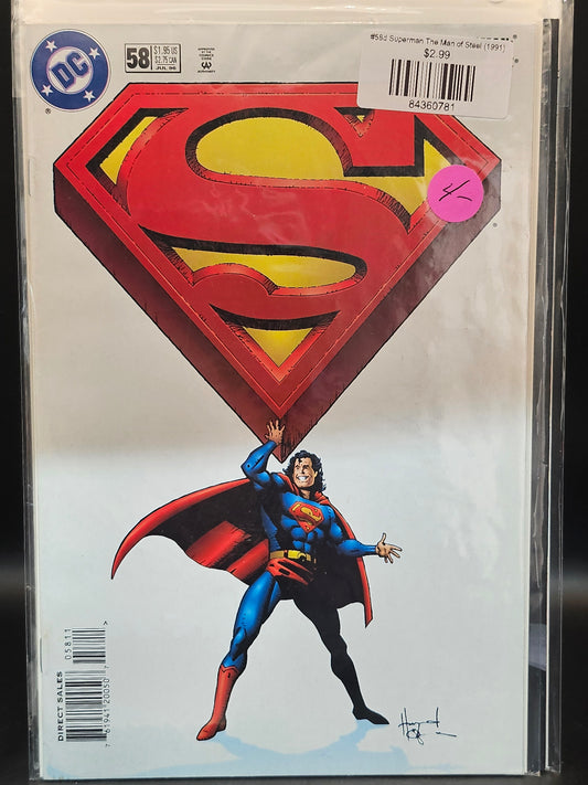 #58d Superman The Man of Steel (1991)