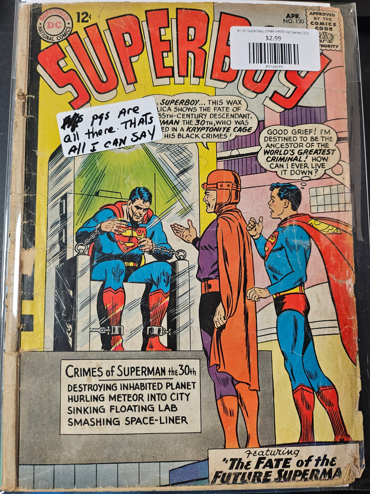 #120 Superboy (1949-1979 1st Series DC)