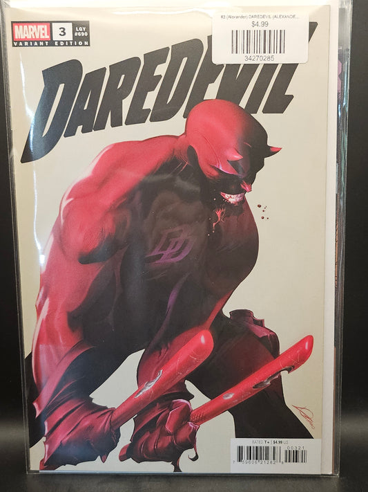 #3 (Alexander) DAREDEVIL (ALEXANDER LOZANO VARIANT)