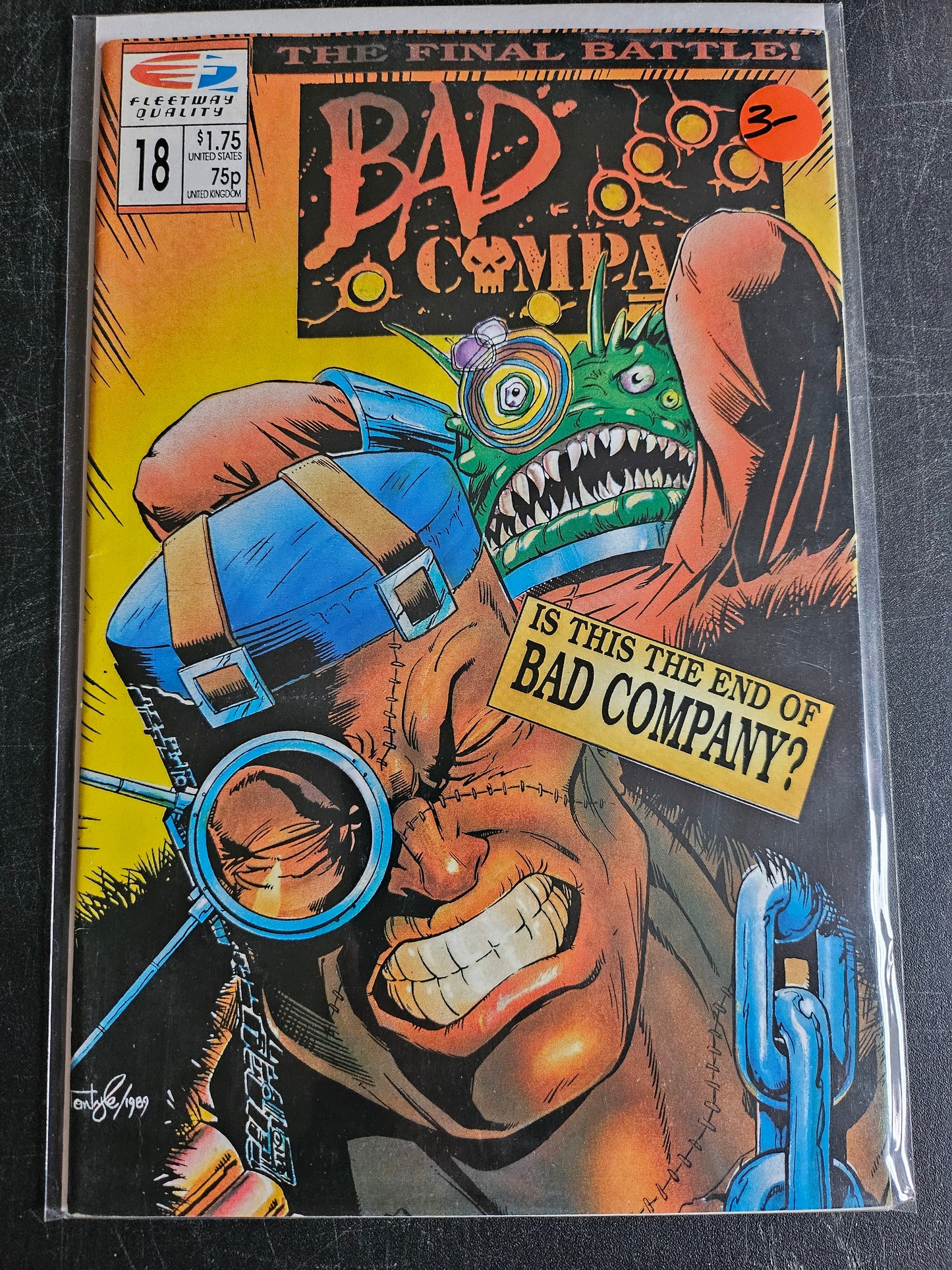 Bad Company – Fleetway Quality Comics – (1988–1990) – Volume 1 – #18