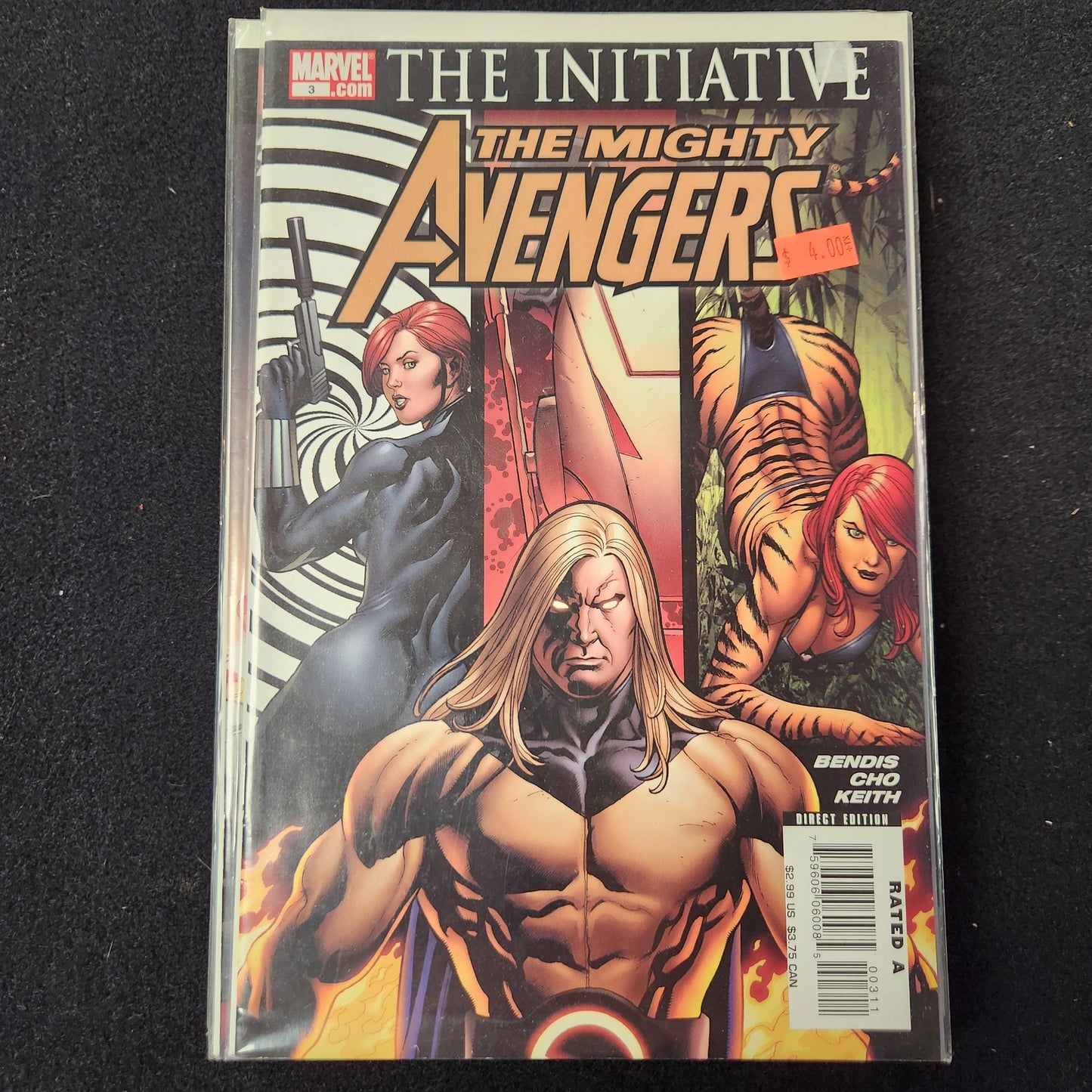 Mighty Avengers #3 (2007-10) yellow $3