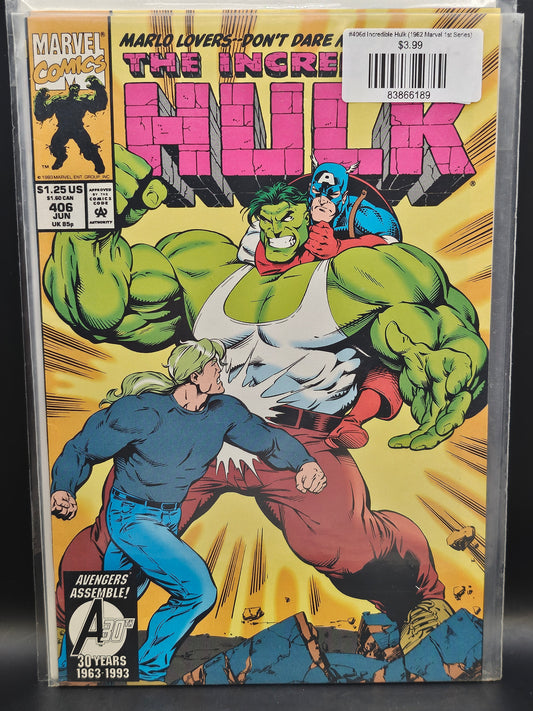 #406d Incredible Hulk (1962 Marvel 1st Series)