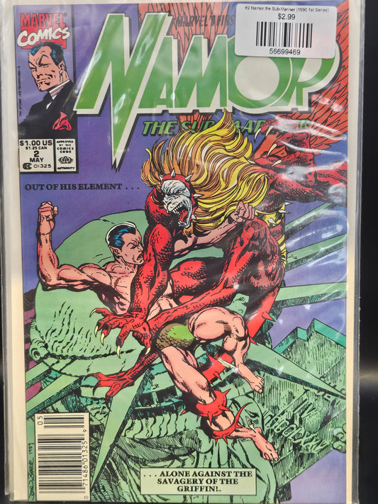#2 Namor the Sub-Mariner (1990 1st Series)
