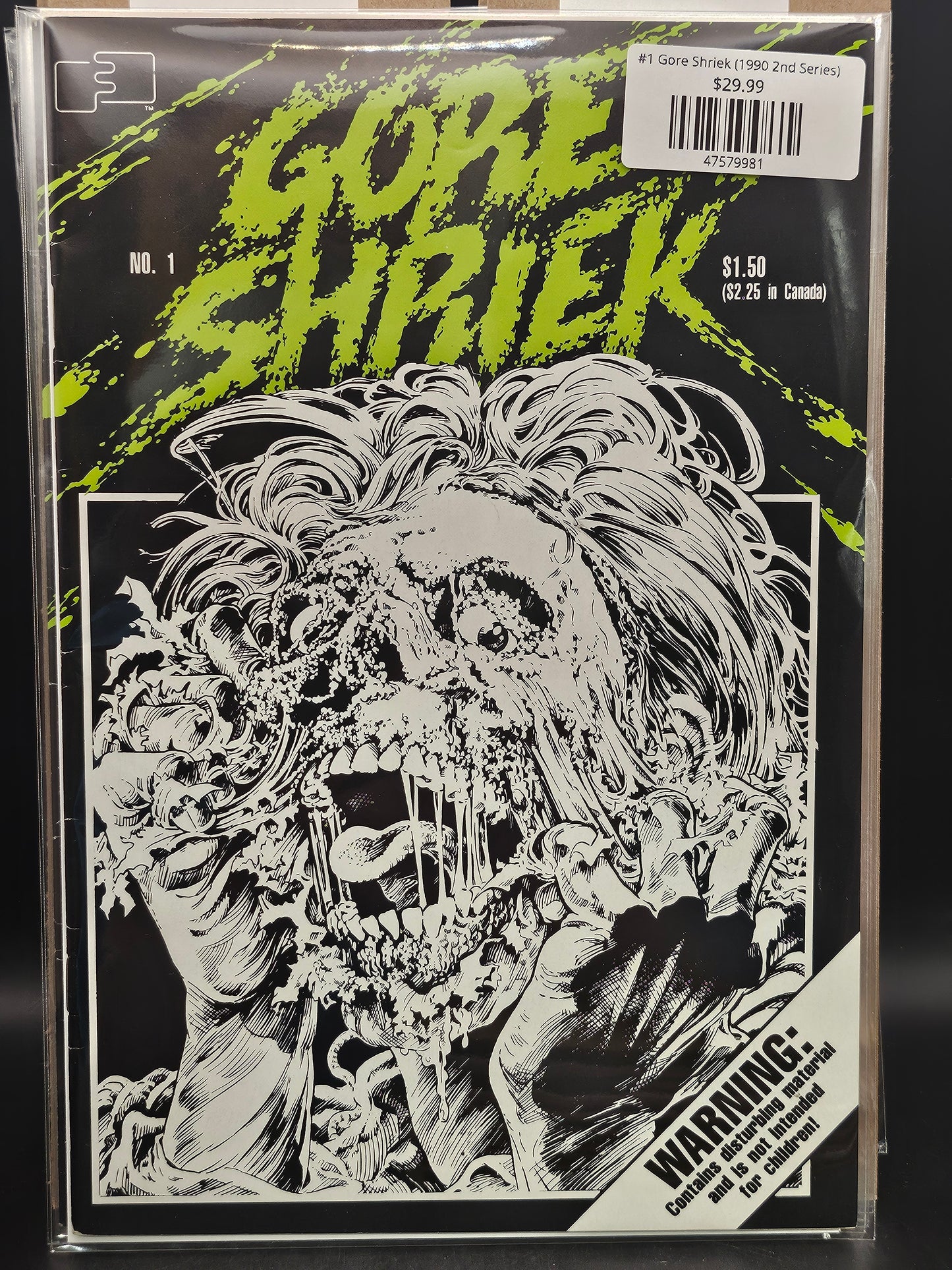 #1 Gore Shriek (1990 2nd Series)