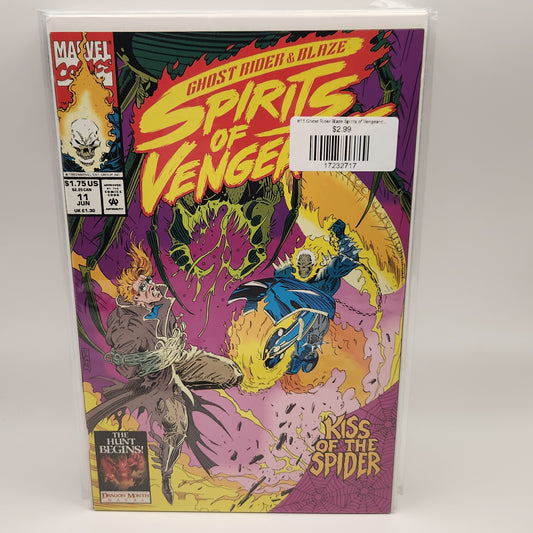 #11 Ghost Rider Blaze Spirits of Vengeance (1992 Marvel)