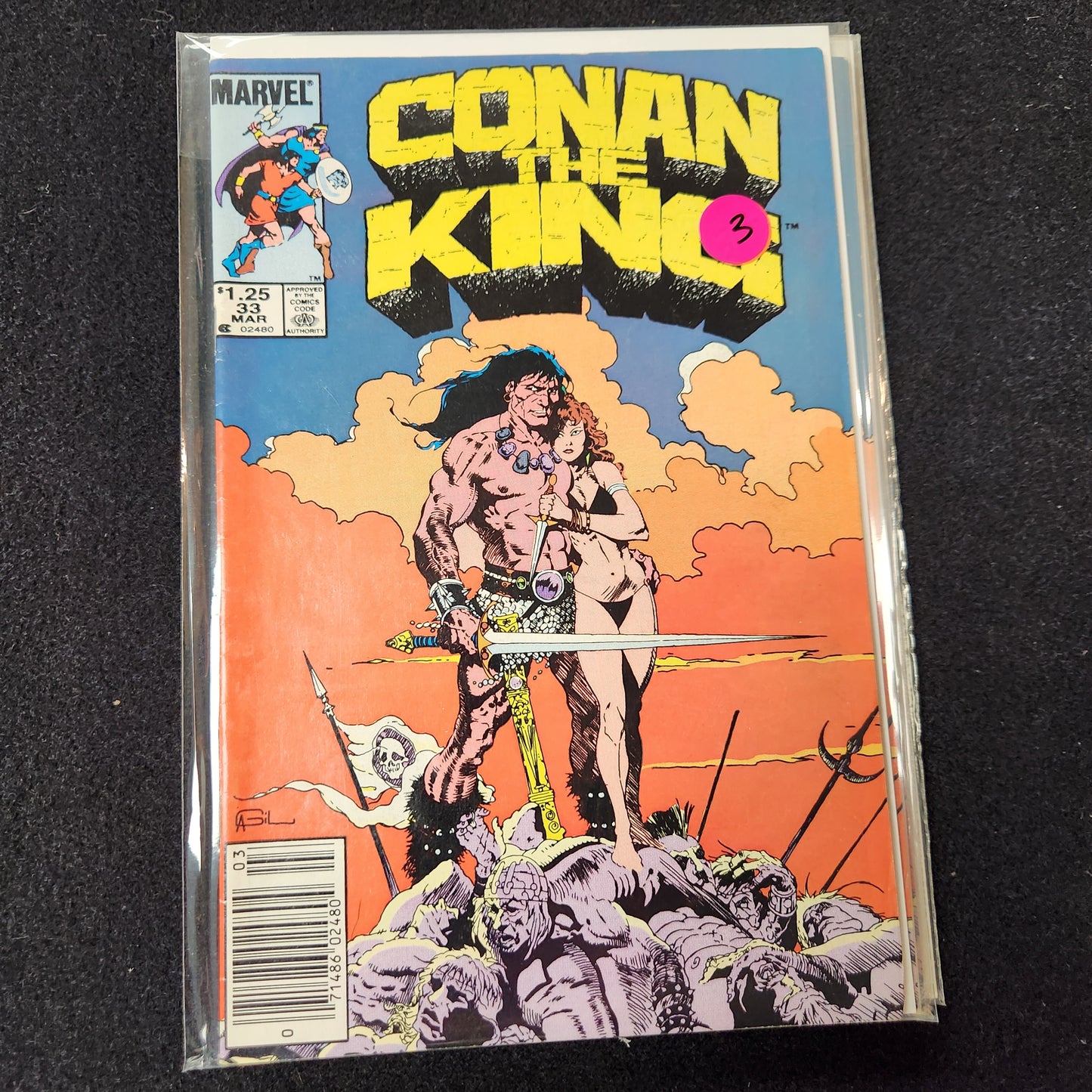 Conan the King – Marvel Comics – 1980–1989 – Volume 1 – Ongoing Series – #33