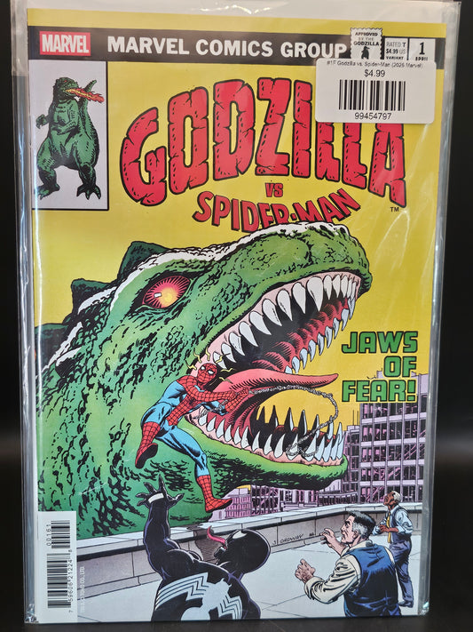 #1F Godzilla vs. Spider-Man (2025 Marvel)