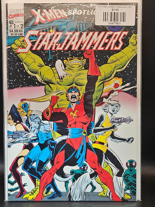 #1-2 X-Men Spotlight on Starjammers (1990)
