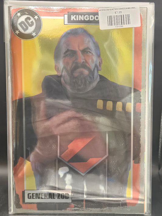 #1101D (Mark) ACTION COMICS (MARK SPEARS KINGDOM OF ZOD FOIL VAR KINGDOM OF ZOD)