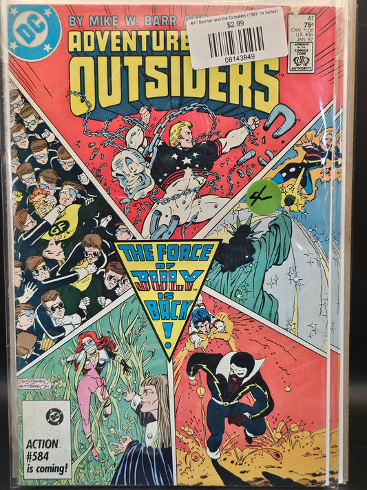 #41 Batman and the Outsiders (1983 1st Series)