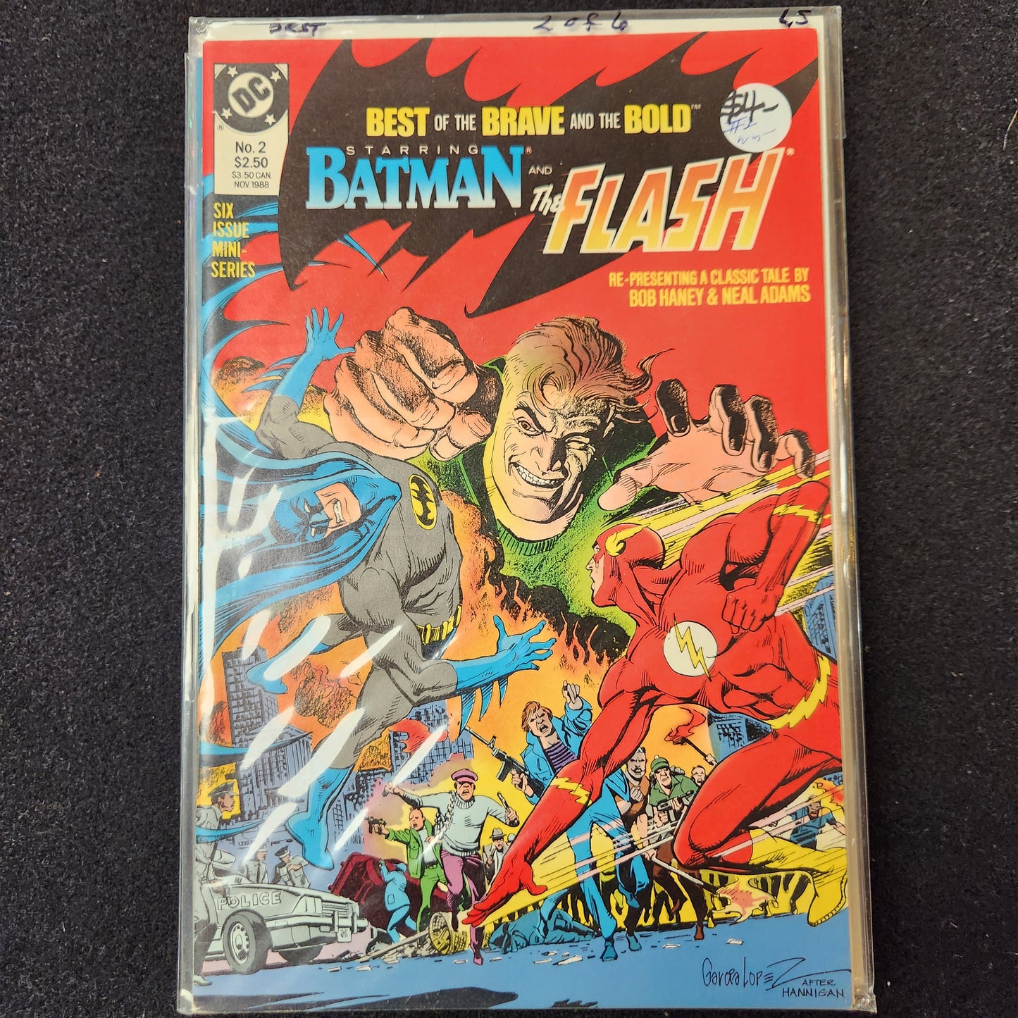 128.100 – #2 of 6 – limited series – Best of the Brave and the Bold