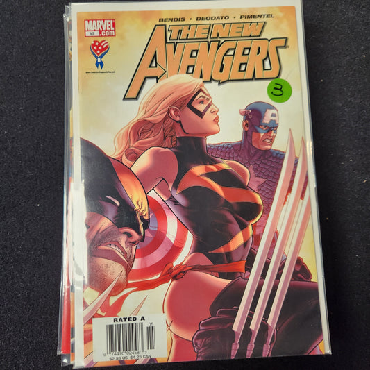 New Avengers #17 (2005-10) green $3