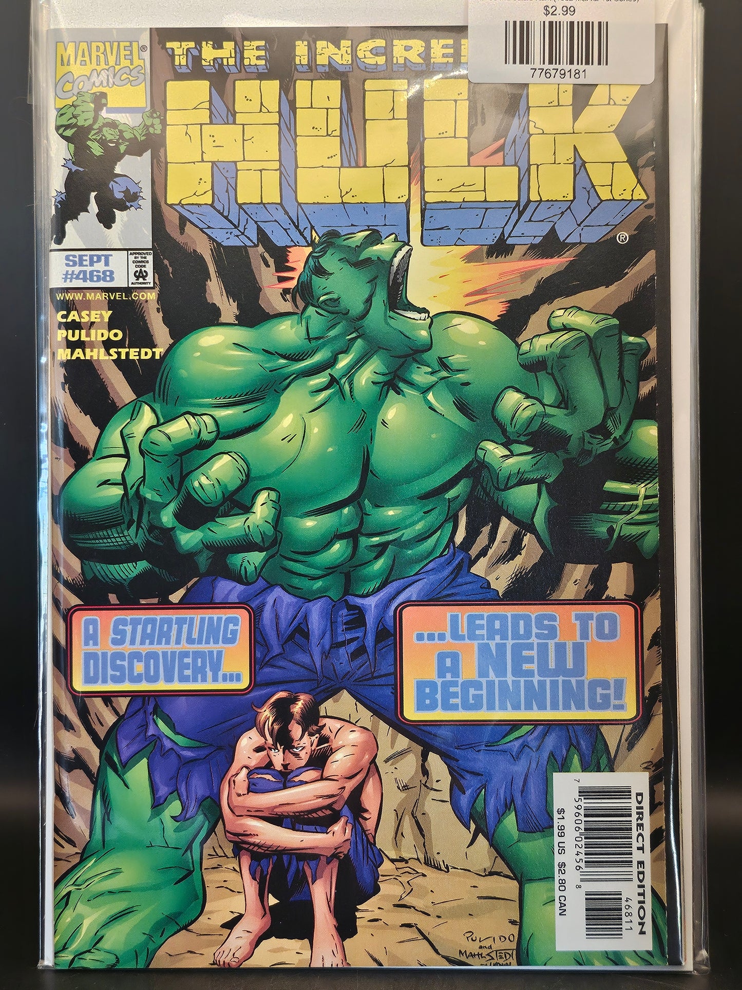 #468 Incredible Hulk (1962 Marvel 1st Series)