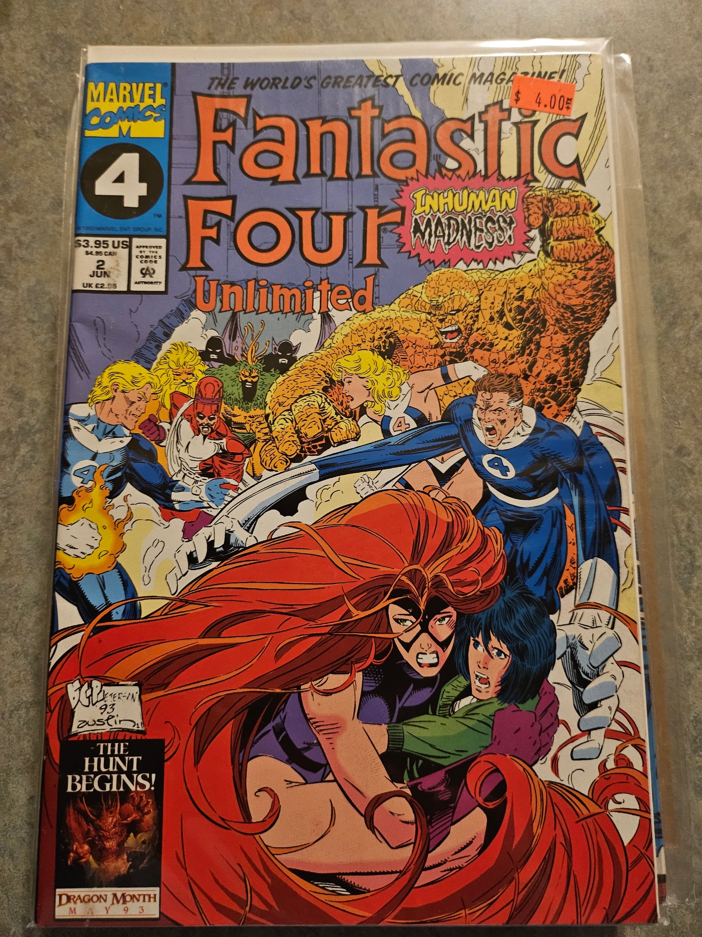 104.101 Fantastic Four – #2 – Unlimited (1993–1995)