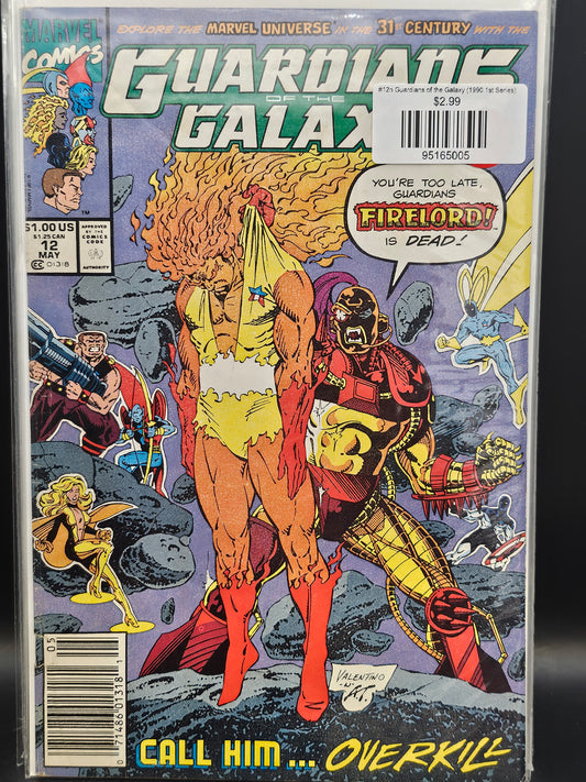#12n Guardians of the Galaxy (1990 1st Series)