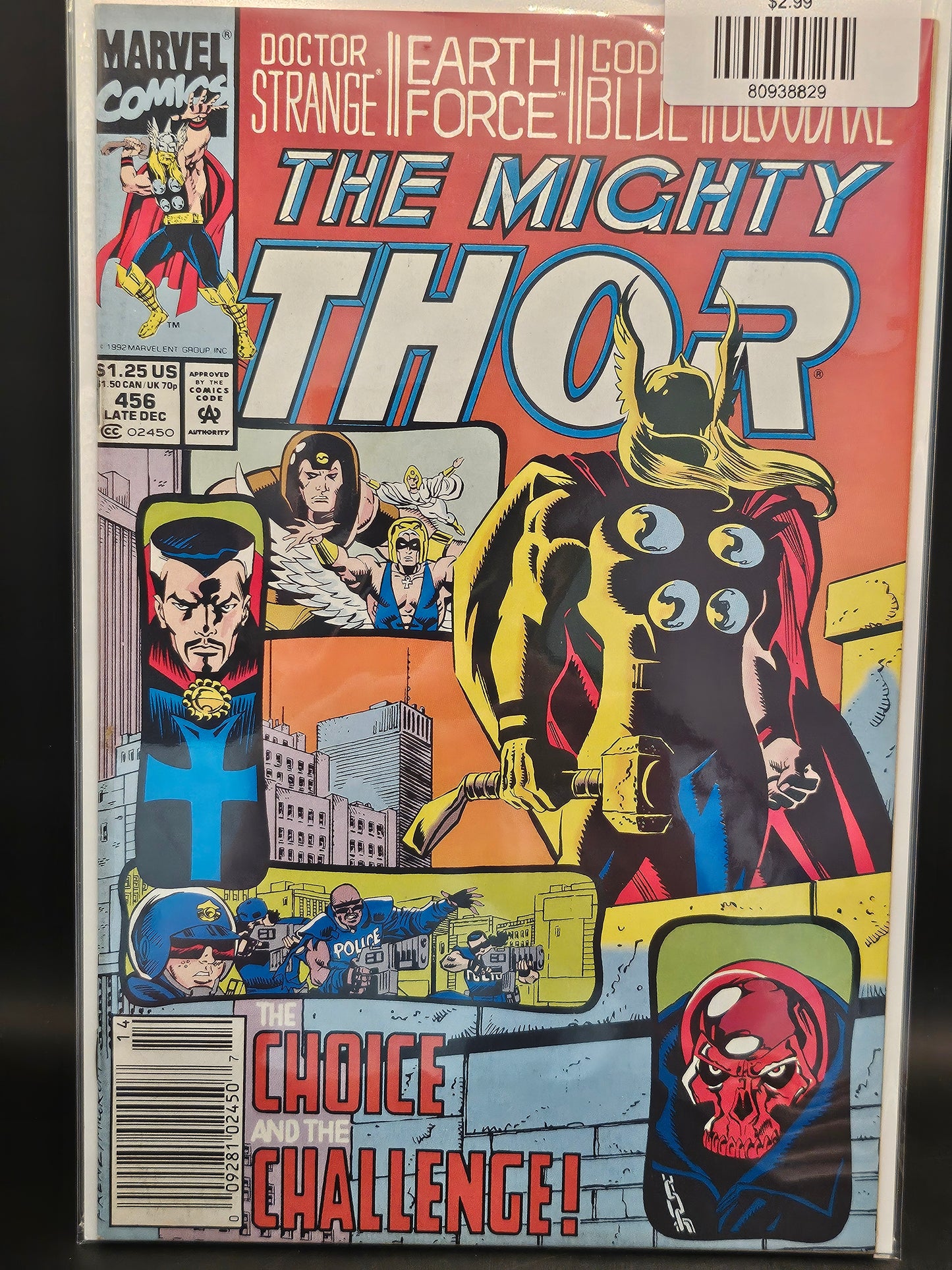 #456n Thor (1962 Marvel 1st Series Journey Into Mystery)