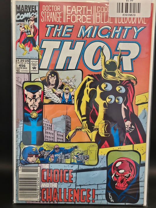 #456n Thor (1962 Marvel 1st Series Journey Into Mystery)