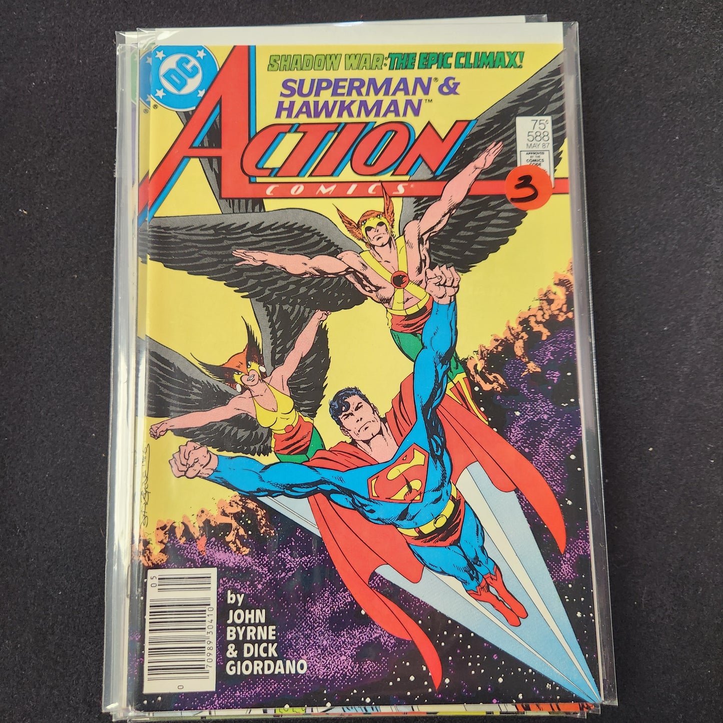 Action Comics #588 - Green on Green (DC 1987)