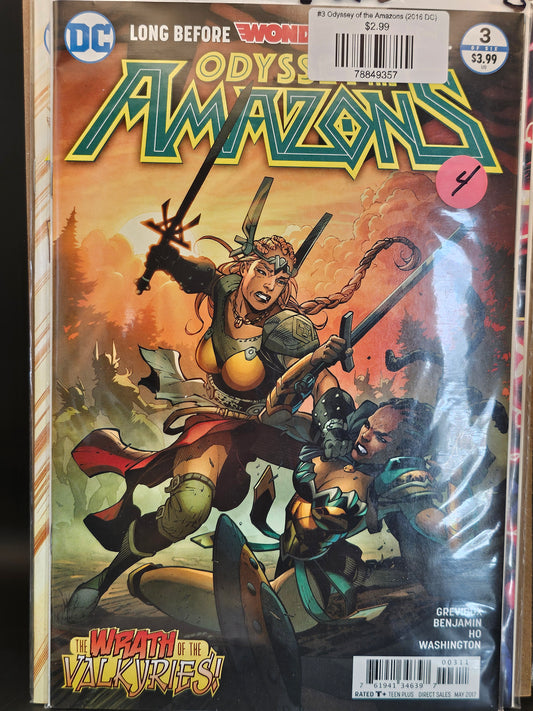 #3 Odyssey of the Amazons (2016 DC)