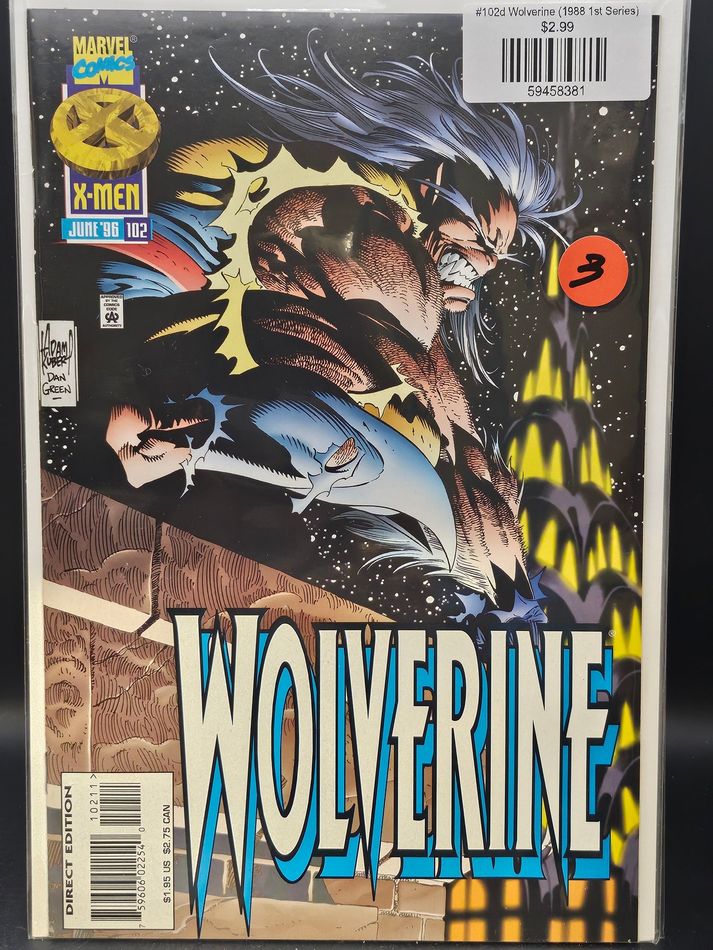 #102d Wolverine (1988 1st Series)