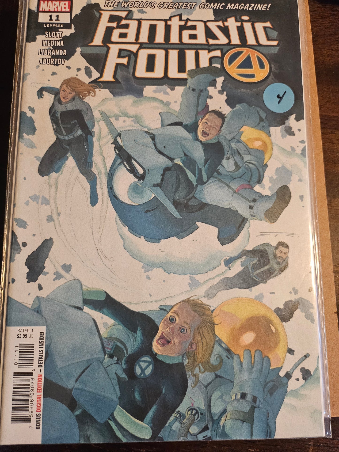 105.7 Fantastic Four – #11 (LGY #656) – v6 (2018–2022)
