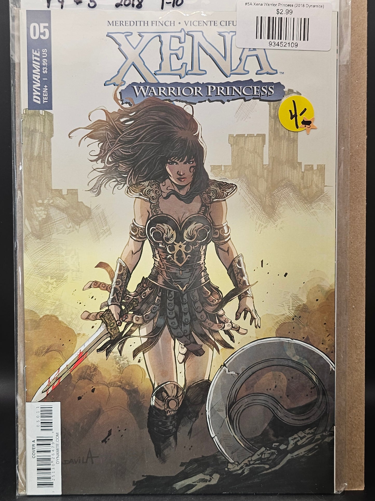 #5A Xena Warrior Princess (2018 Dynamite)