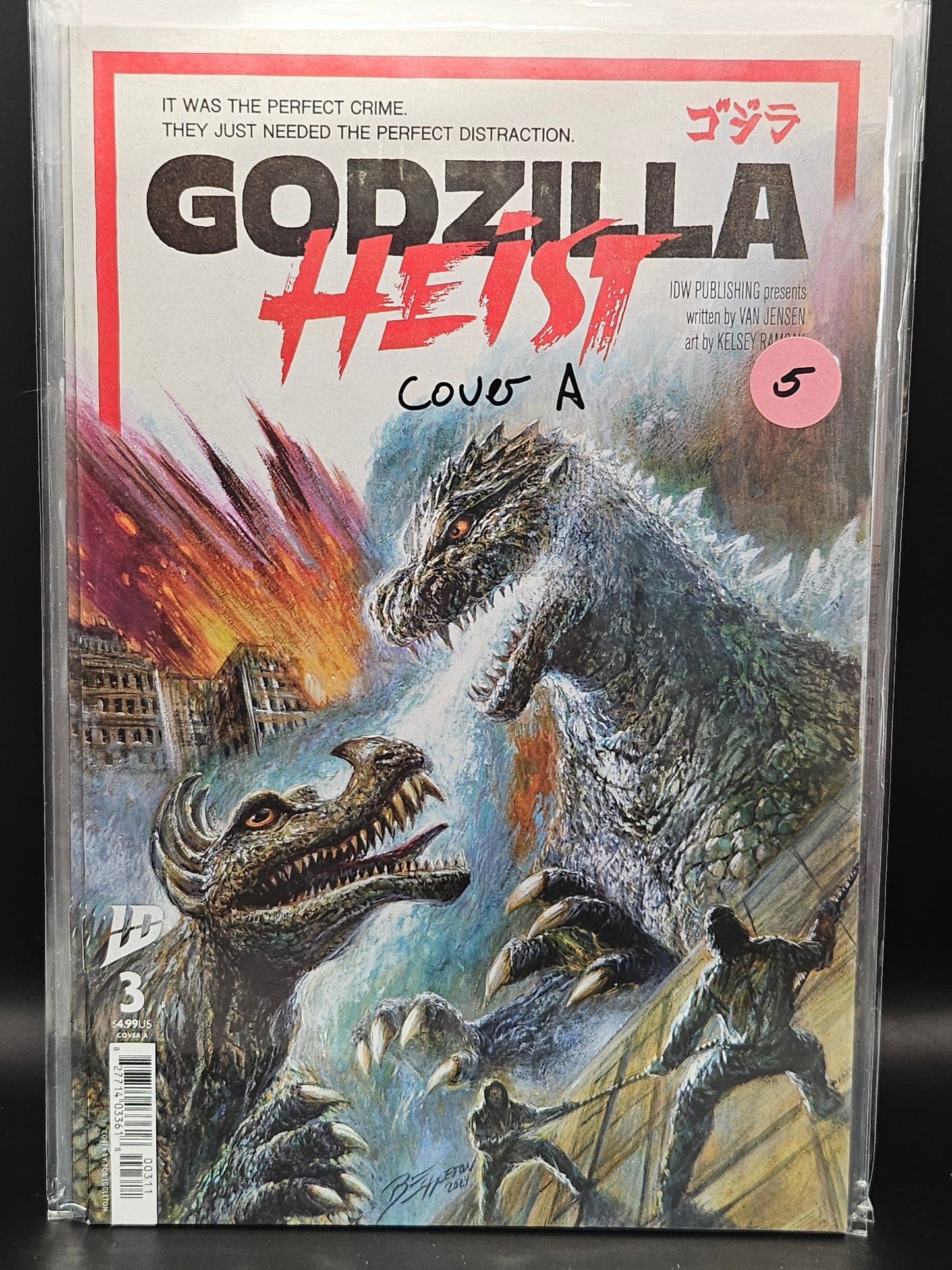 #3 Cover A - Godzilla Heist (2025 IDW)