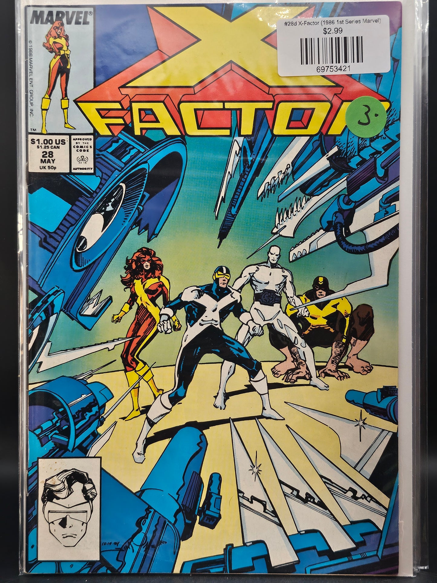 #28d X-Factor (1986 1st Series Marvel)