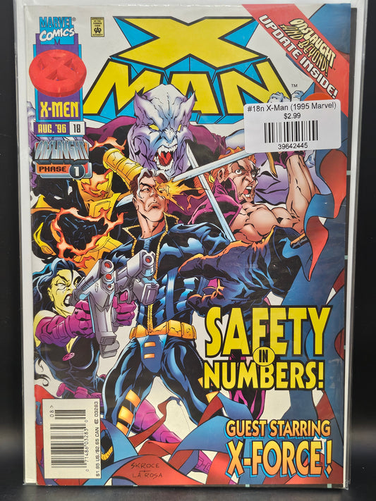 #18n X-Man (1995 Marvel)