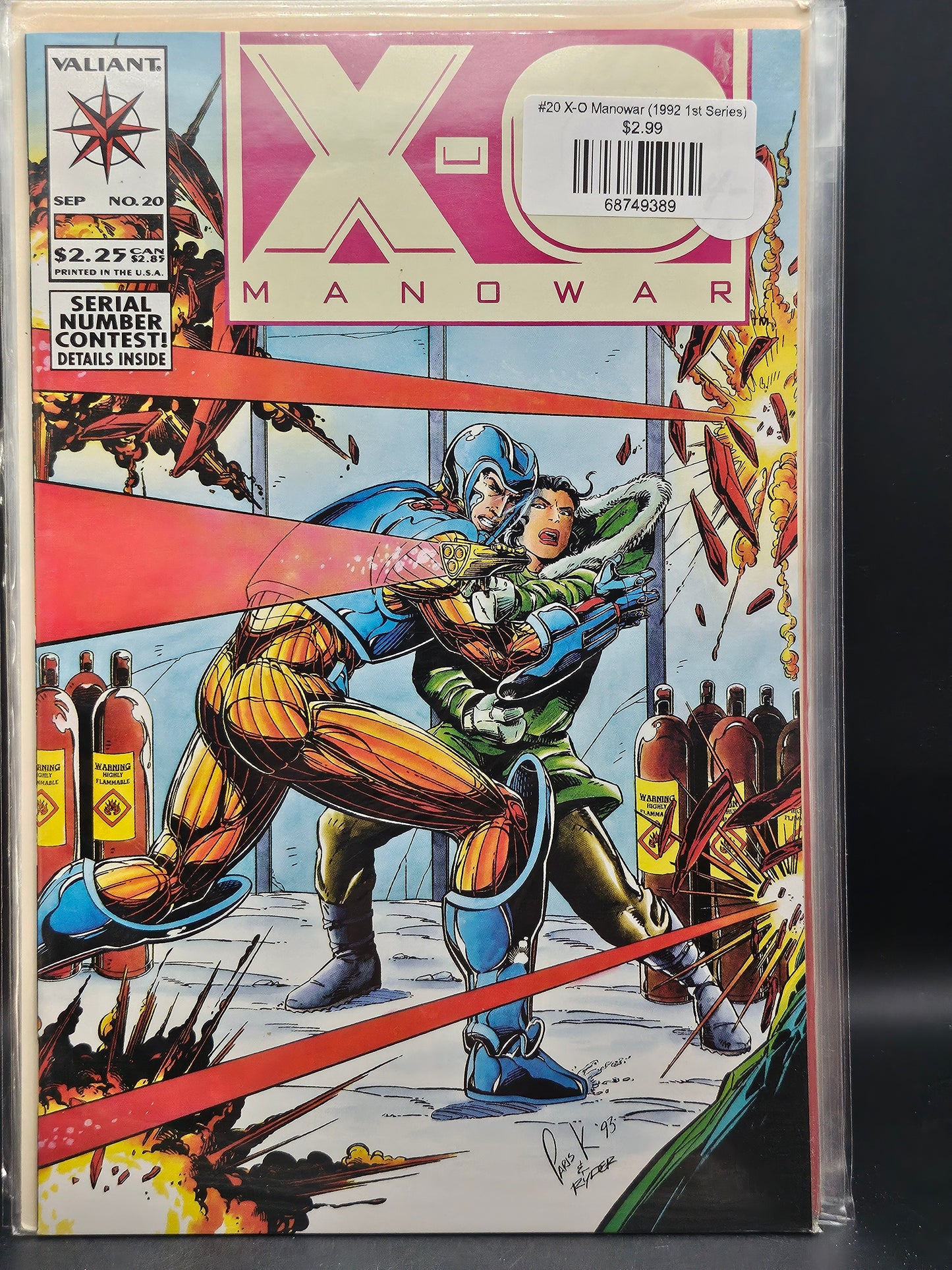 #20 X-O Manowar (1992 1st Series)