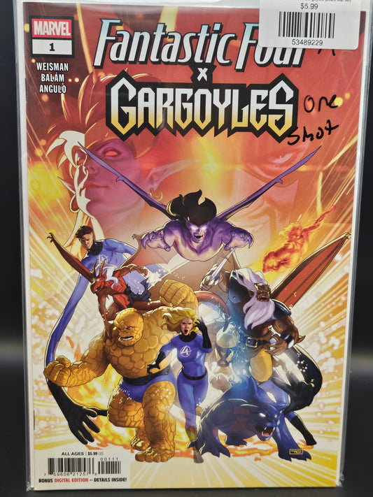 #1A Fantastic Four Gargoyles (2025 Marvel)