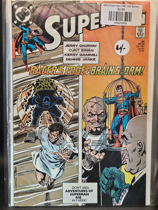 #35d Superman (1987 2nd Series)