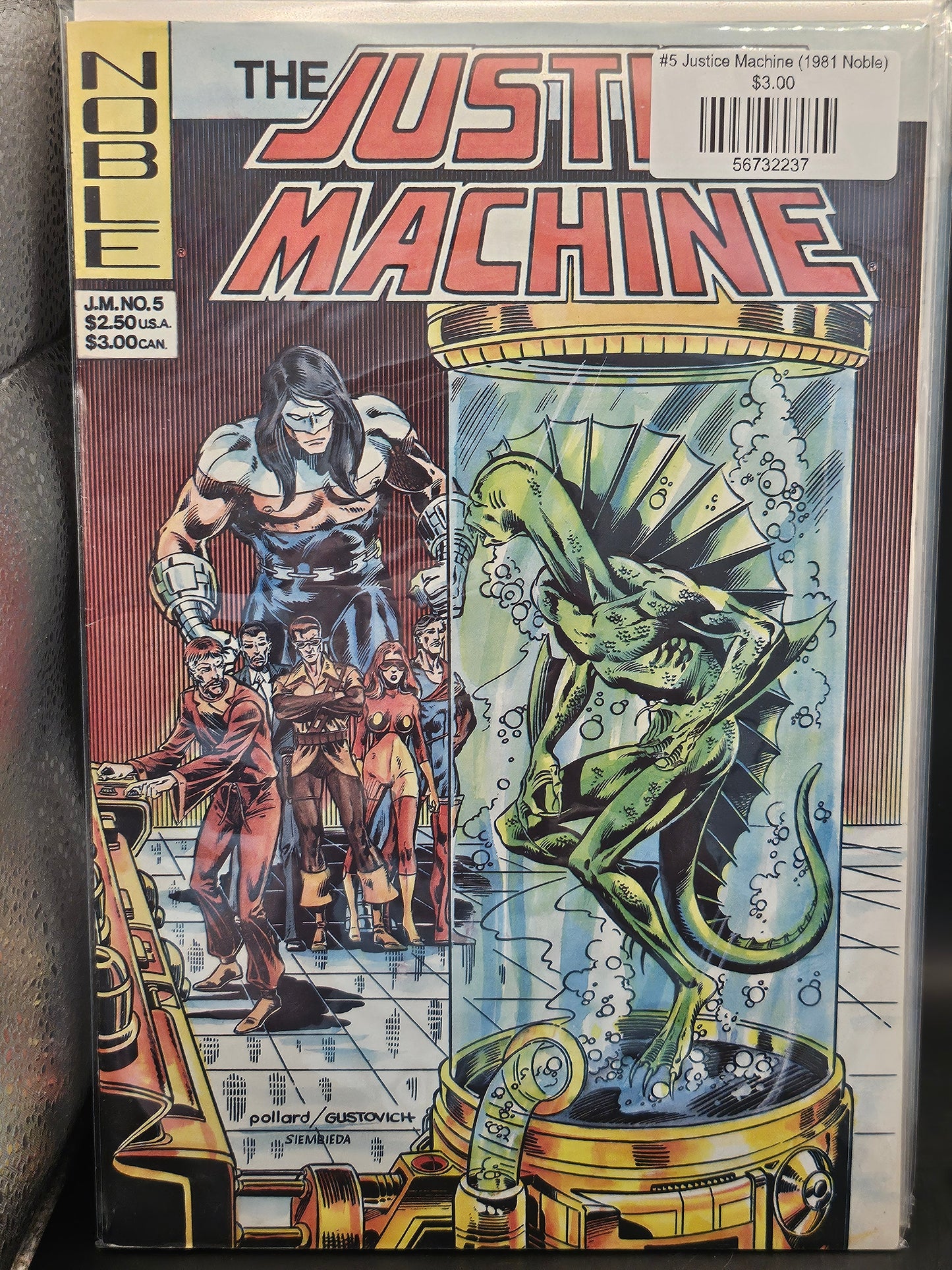 #5 Justice Machine (1981 Noble)
