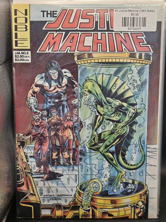 #5 Justice Machine (1981 Noble)