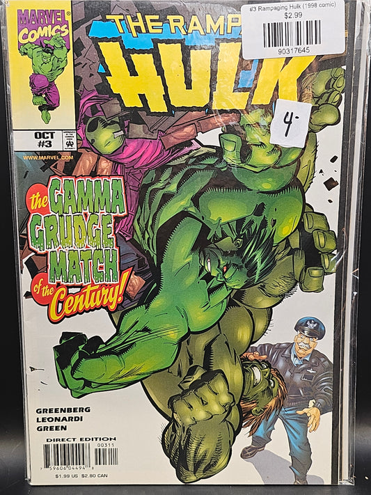 #3 Rampaging Hulk (1998 comic)