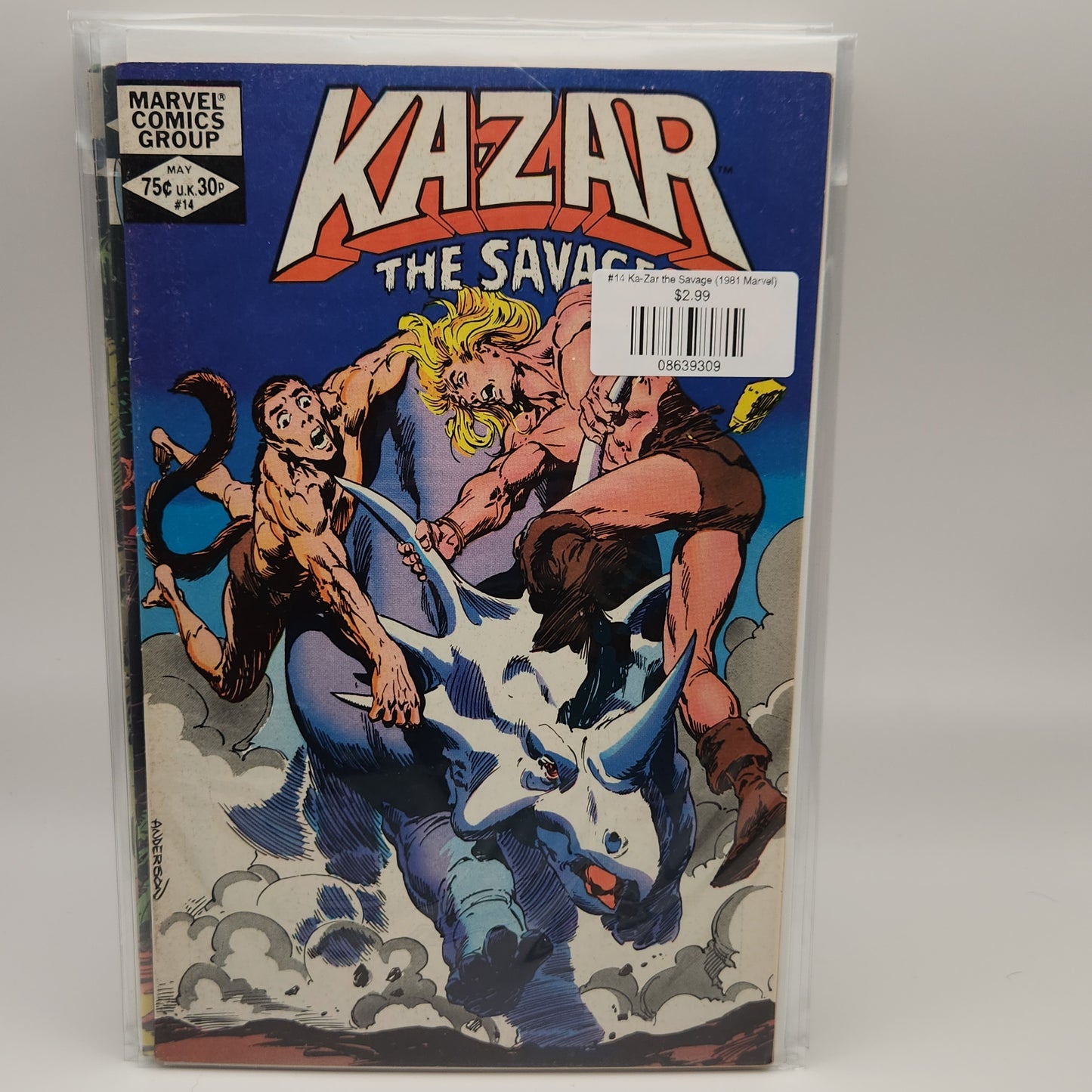 #14 Ka-Zar the Savage (1981 Marvel)